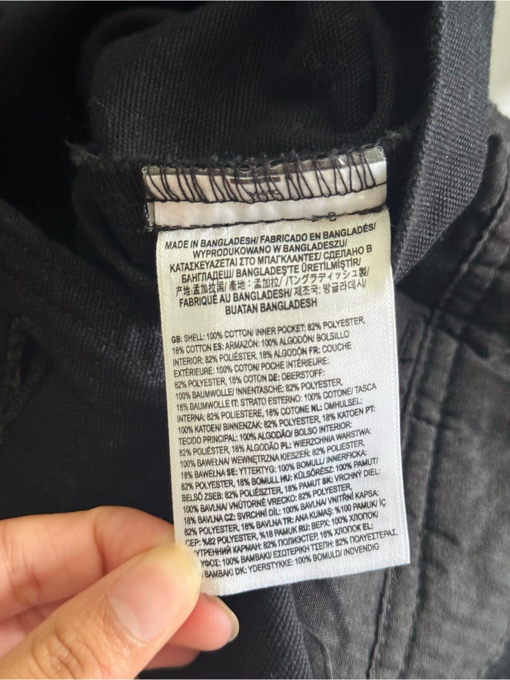 Vans Black Bib Overalls Pants - Picture 10 of 13